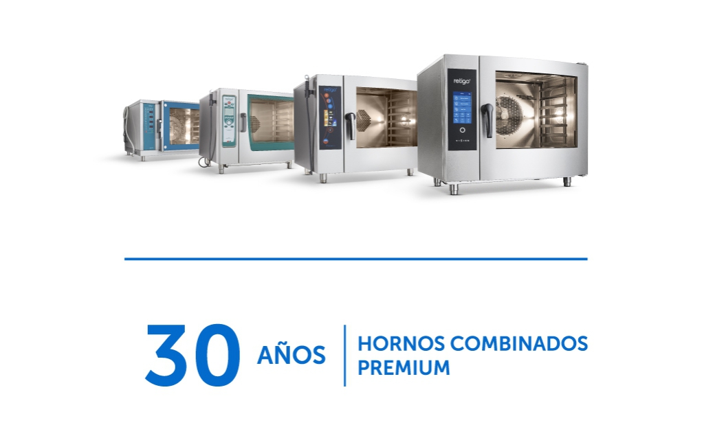 30 años de los hornos combinados Retigo
